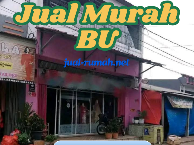 Dijual Rumah 2 Lantai – Jalan Utama Mangun Jaya 2, Tambun Selatan