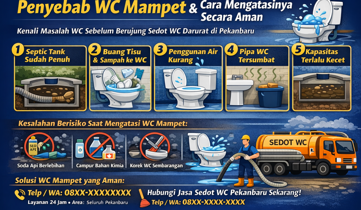 Penyebab WC Mampet
